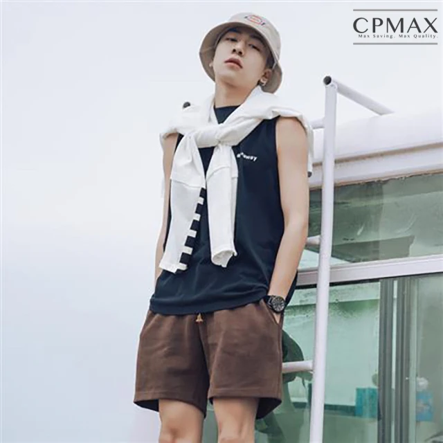 CPMAX【CPMAX】韓版寬鬆無袖背心坎肩背心男T恤(無袖背心 背心T恤 運動背心 寬鬆背心 無袖上衣T恤 VE29)