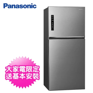650公升一級能效變頻雙門冰箱(NR-B651TV-S晶漾銀)