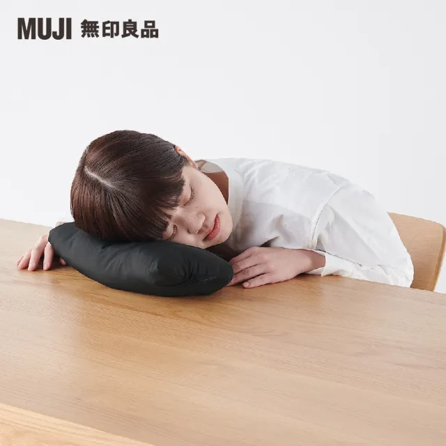 【MUJI 無印良品】可當作膝上毯使用的靠枕/約70x120cm(共2色)
