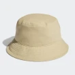 【adidas 愛迪達】漁夫帽 遮陽帽 運動 BUCKET HAT 奶茶 HT6534