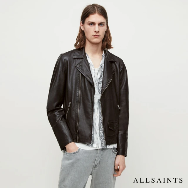 ALLSAINTS【ALLSAINTS】RIO 夏日輕質羊皮騎士皮衣(修身版型)