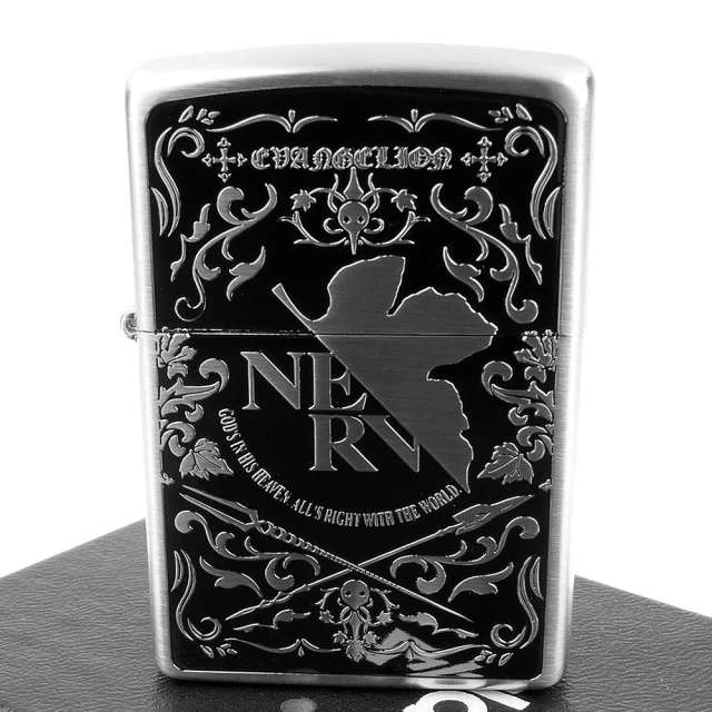 【ZIPPO】日系~EVA新世紀福音戰士-NERV EVAtic使徒標誌蝕刻打火機