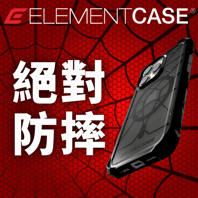 【Element Case】Special Ops iPhone 14 6.1吋Special Ops特種行動軍規防摔殼MagSafe版 - 透黑