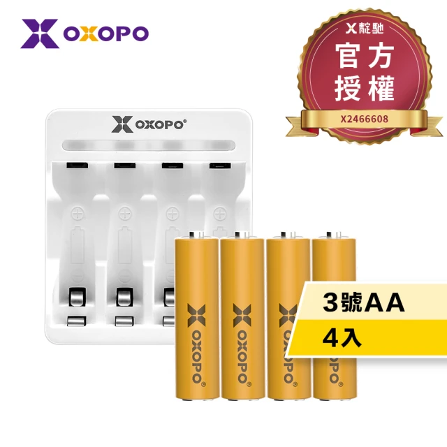 Jo Go Wu USB充電環保電池6入組(3號電池/AA電