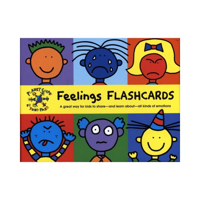 【麥克兒童外文】Feelings Flash Cards： A Great Way for Kids to Share and Learn About All Kinds of Em