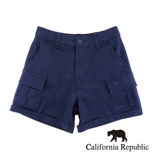 California Republic【California Republic】方標多口袋休閒女短褲