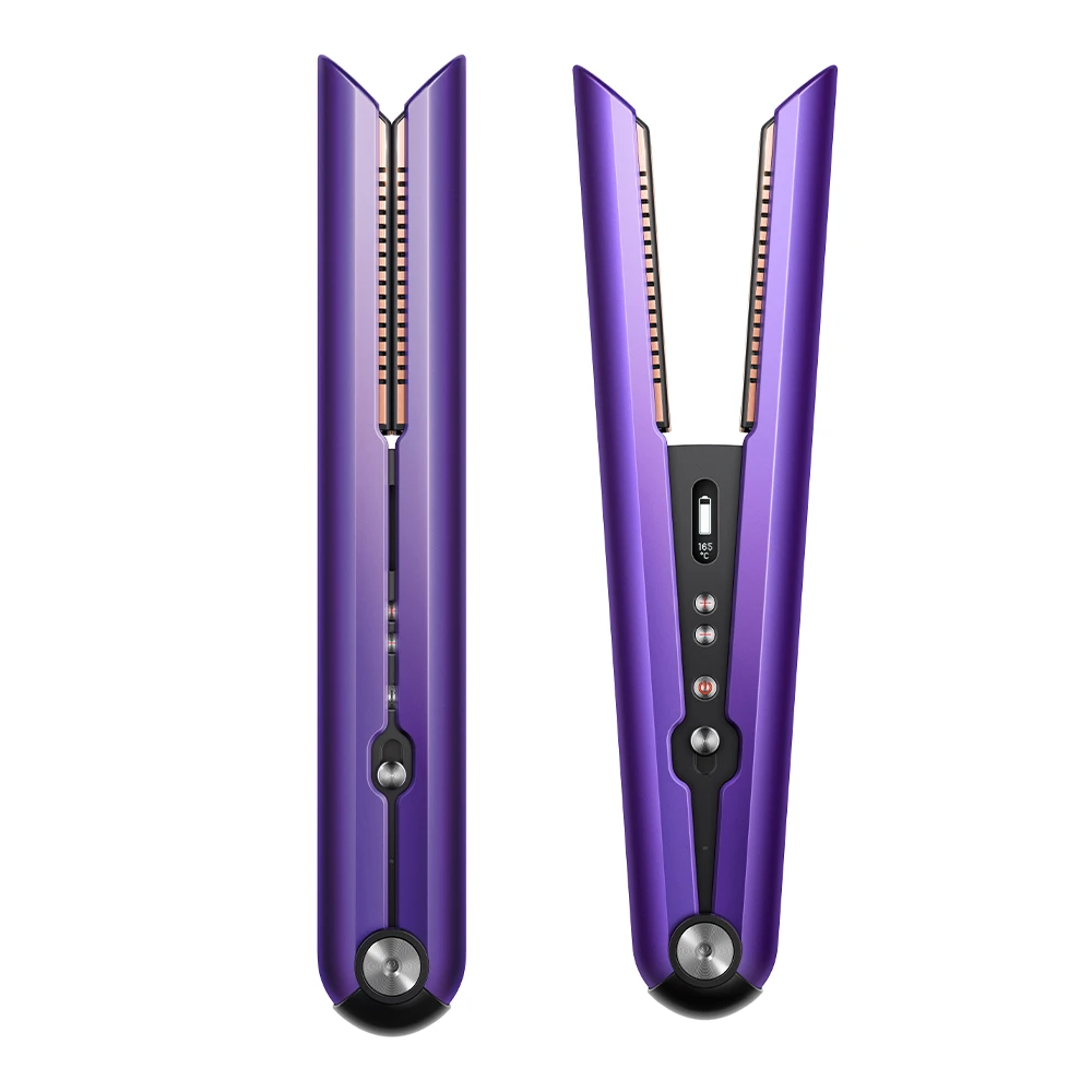 corrale 直捲髮造型器 HS03 直髮器 離子夾 紫黑色(直捲兩用一次搞定)