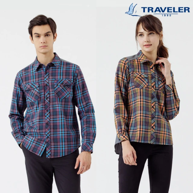 【TRAVELER 旅行者】男女款Thermotech吸排抗UV保暖襯衫_222TR701.702.703.704(襯衫/吸濕排汗/抗UV)