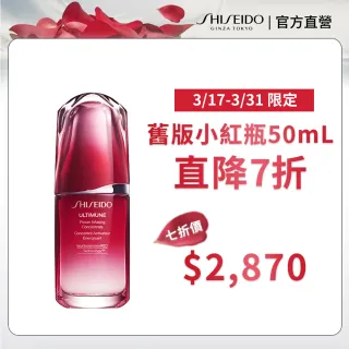 【SHISEIDO 資生堂國際櫃】紅妍超導循環肌活露50ml(電波精華)