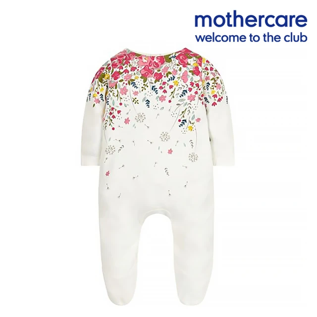 mothercare【mothercare】專櫃童裝 英倫花園帶腳套兔裝/連身衣(9-12個月)