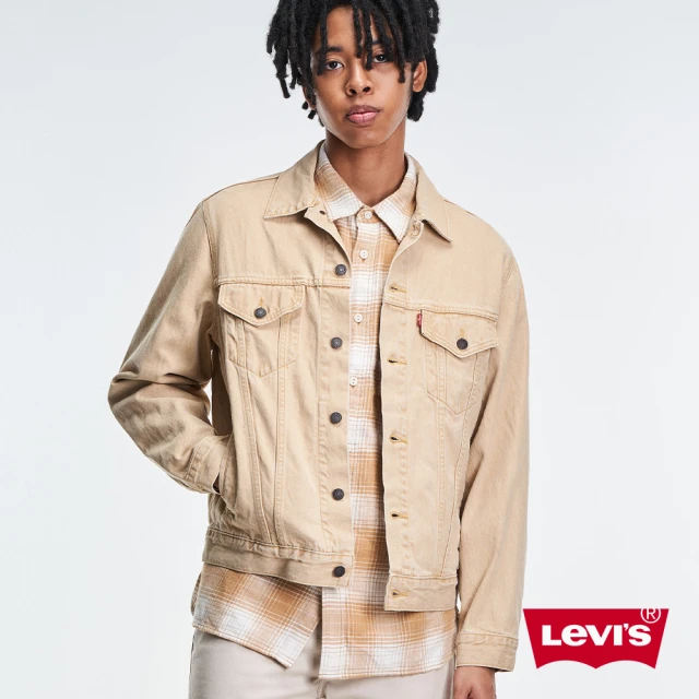 LEVIS【LEVIS】Fresh果漾系列 男款 復古寬鬆版牛仔外套 / 精工沙黃水洗工藝 人氣新品