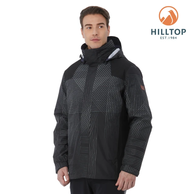 Hilltop 山頂鳥 防潑水保暖蓄熱羽絨立領短版外套 可銜