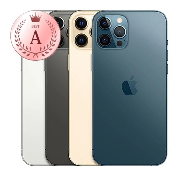 【Apple 蘋果】A級福利品 iPhone 12 Pro Max 256G 6.7吋手機(電池86% 外觀9成7新 非原廠外盒)