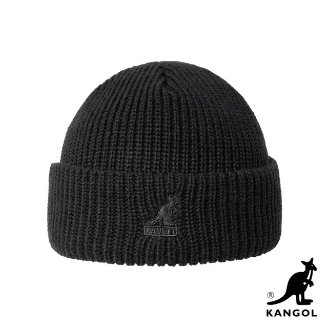 KANGOL【KANGOL】2 WAY頭顱帽(黑色)