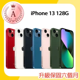 【Apple 蘋果】A級福利品 iPhone 13 128G 6.1吋智慧型手機(原廠盒裝)