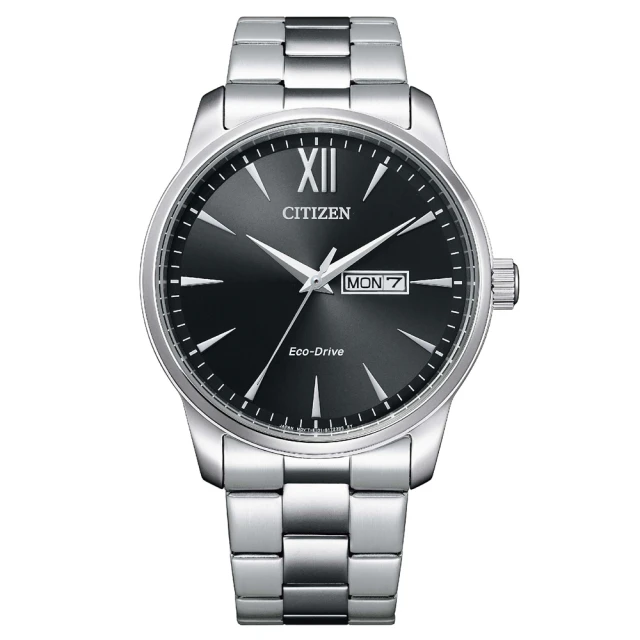 【CITIZEN 星辰】GENTS 經典日期星期顯示光動能男錶/41.8mm(BM8550-81E)