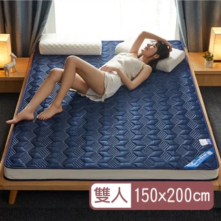【DE生活】9cm複合式乳膠床墊-雙人(3D立體床墊 記憶海綿床墊)