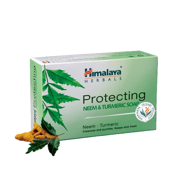 【Himalaya 喜馬拉雅】苦楝薑黃香皂75g(總代理公司貨)