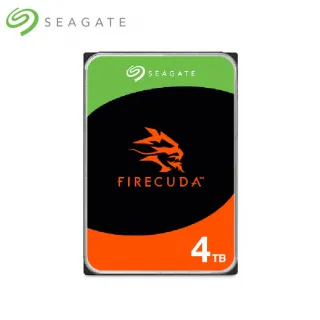 【SEAGATE 希捷】火梭魚 FireCuda 4TB 3.5吋桌上型高效硬碟(ST4000DX005)