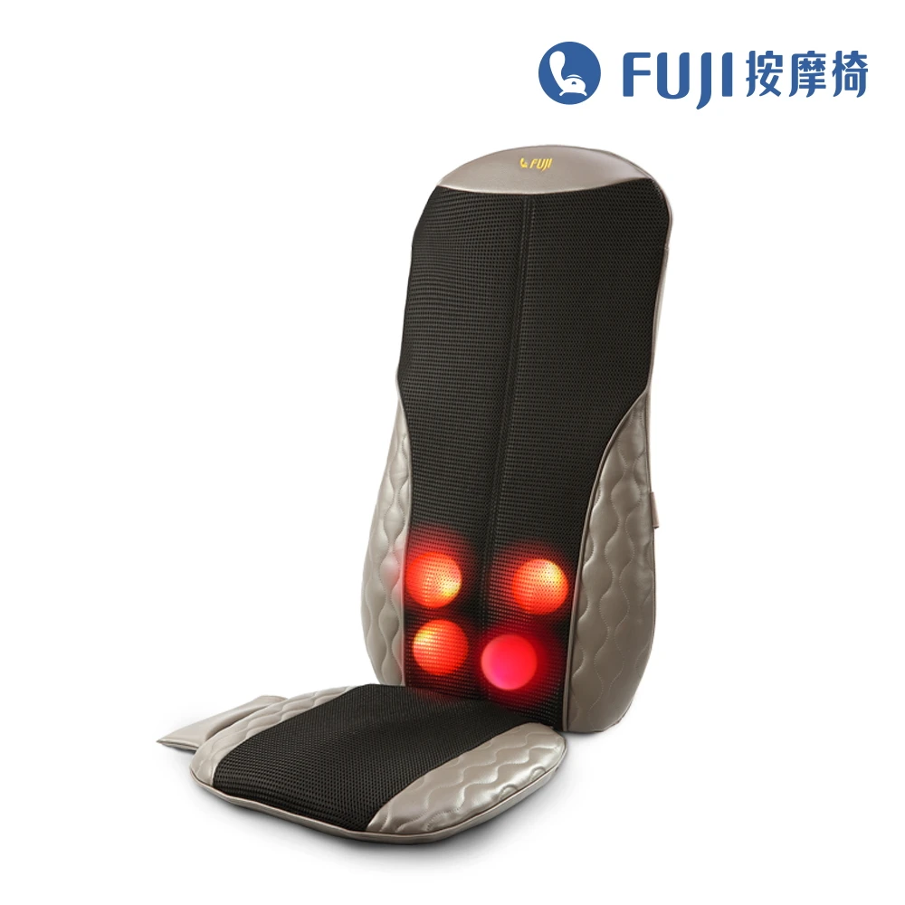 【FUJI】巧折行動按摩椅 FG-256(按摩背墊;按摩椅;背部按摩)