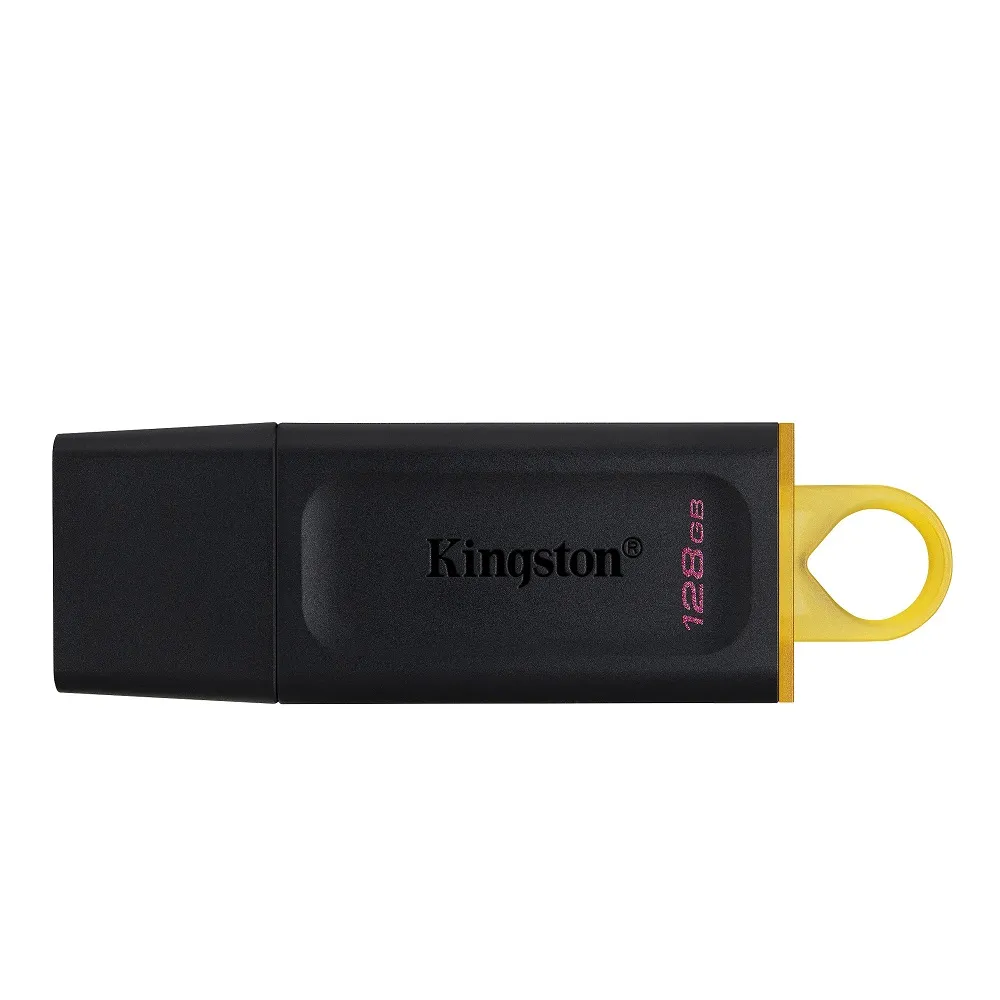 2入組【Kingston 金士頓】DataTraveler Exodia USB 128GB 扣環隨身碟(DTX/128GB)