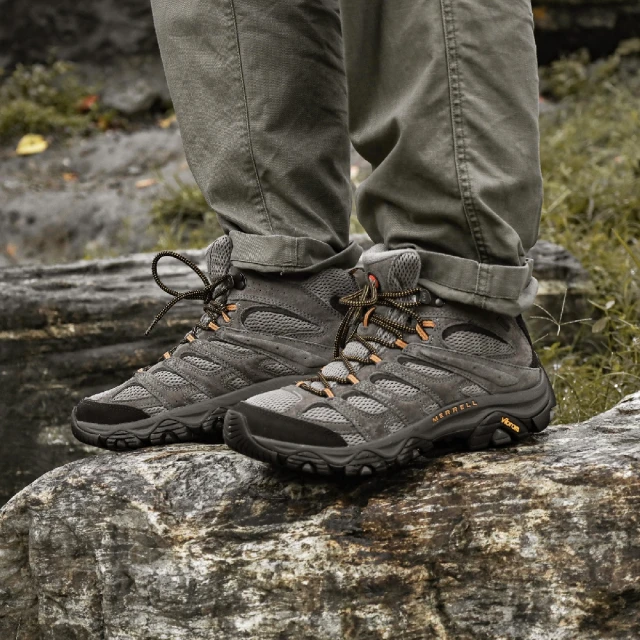 【MERRELL】登山鞋 Moab 3 Mid GTX 男鞋 泰迪熊棕 黑 越野 戶外 防水 郊山(ML035793)