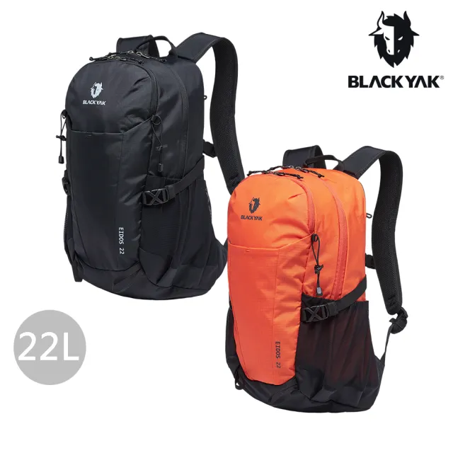 【BLACK YAK】EIDOS 22L登山背包[橘紅/黑色]BYBB2NBF04(韓國 後背包 登山包 22L 男女適用)