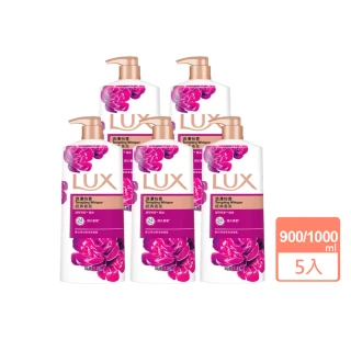 雙11限定★【LUX 麗仕】精油香氛沐浴乳1000ml-5入(多款任選)