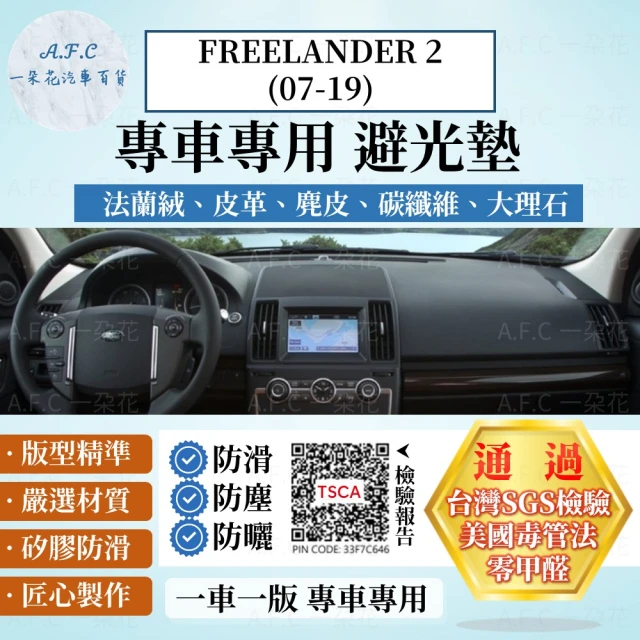 【一朵花汽車百貨】Land Rover FREELANDER 2 07-19年 法蘭絨 麂皮 碳纖維 超纖皮革 大理石皮革 避光墊