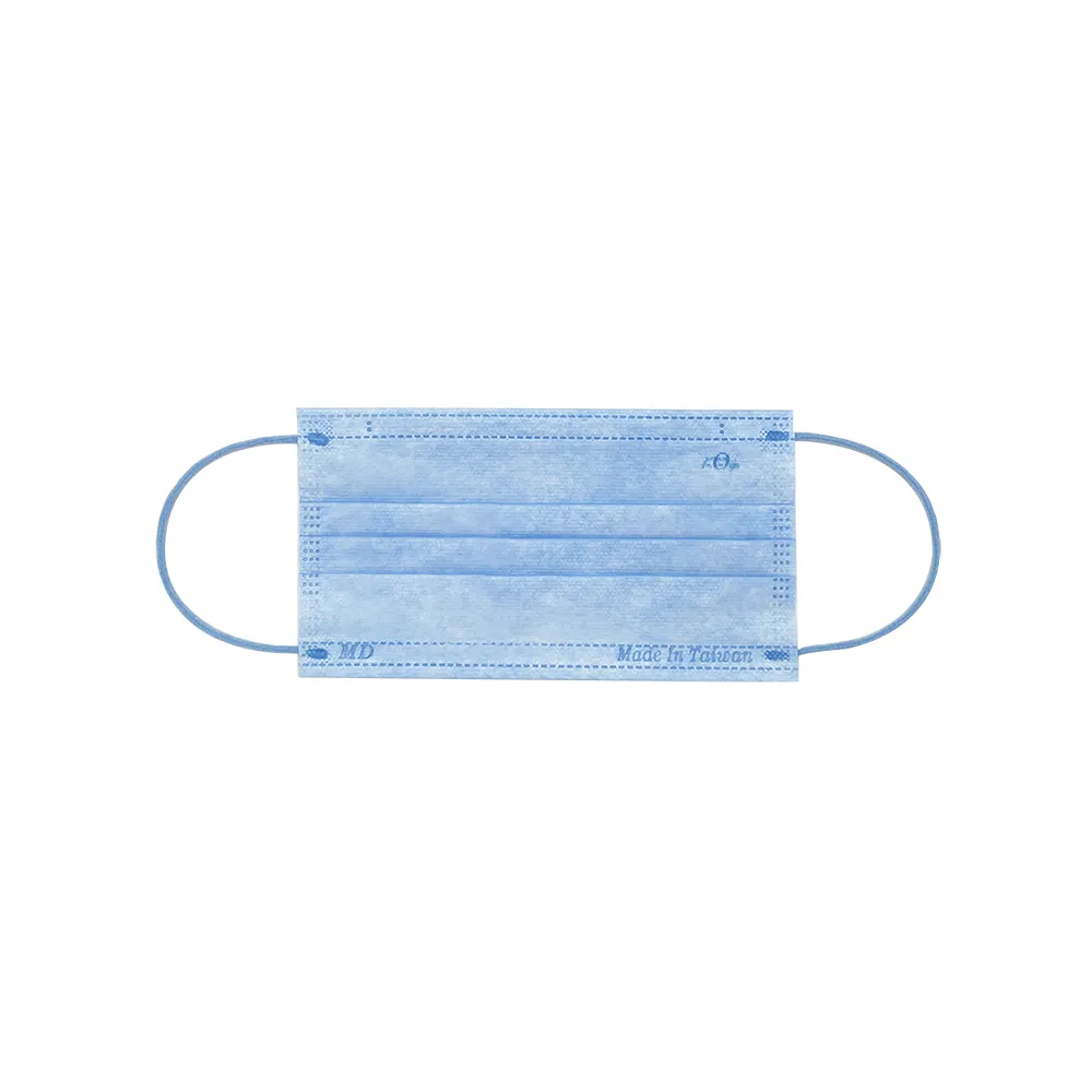 【宏瑋】一般醫療口罩未滅菌50入-滿版-泡泡藍/蔚藍海域(台灣製造 雙鋼印)