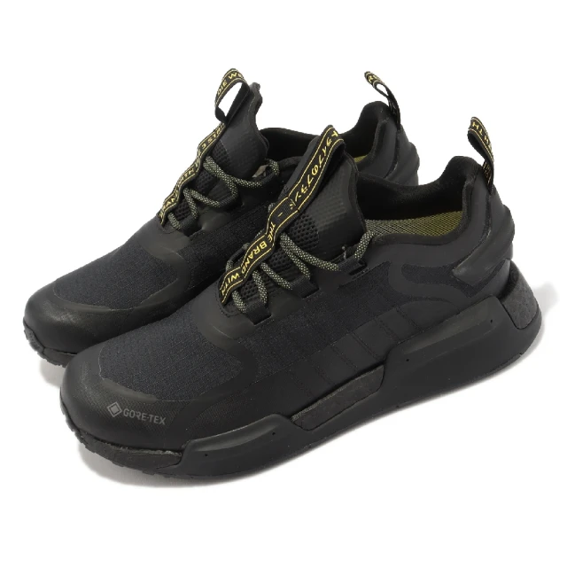 【adidas 愛迪達】休閒鞋 NMD_V3 GTX 男鞋 黑 黃 防水 Boost 緩震 Gore-Tex 愛迪達(GX9472)