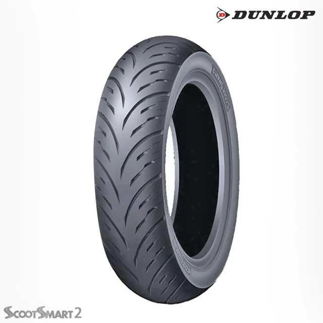 【DUNLOP 登祿普】SCOOT SMART 2 超耐磨通勤胎 13吋強化輪胎(130/70-13 REINF 63P 後胎 聰明胎2代)