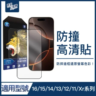 【ZA喆安電競】適用iPhone 14/13/12 mini/Pro/Plus/Pro Max/11/Xr 高清鋼化玻璃保護貼膜(手機保護貼膜)