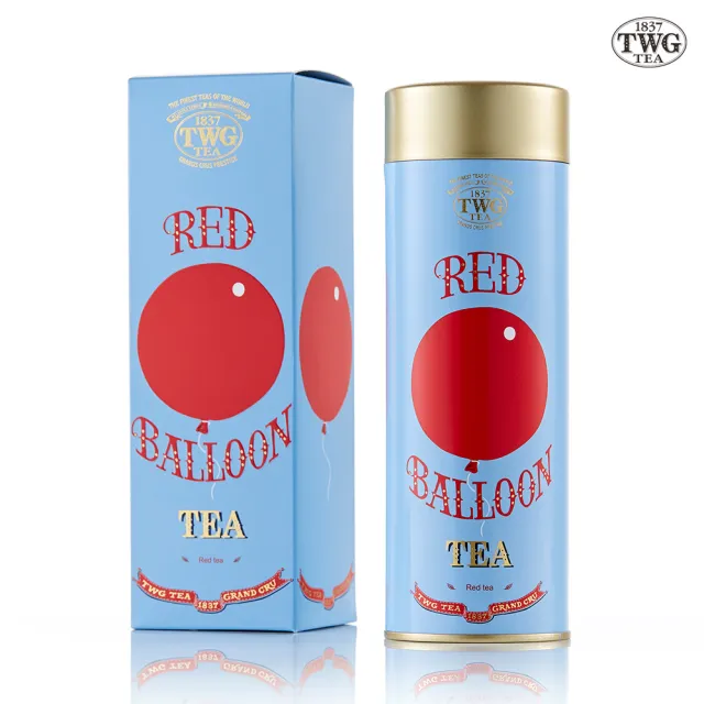 【TWG Tea】頂級訂製茗茶 乘風高翔 100g/罐(Red Balloon Tea;南非國寶茶)