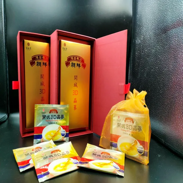 【朝鮮國寶3D蔘茶 事事順心】北韓國寶高麗蔘茶  讓爸媽活力滿百