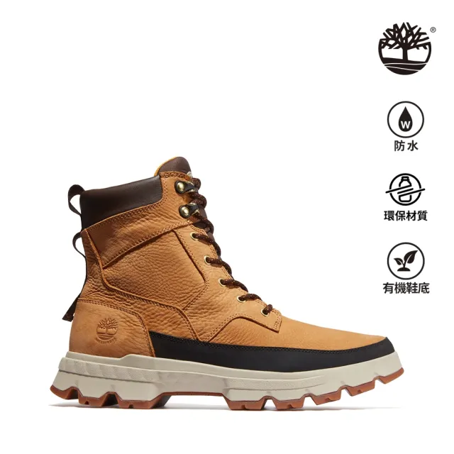 Timberland】男款小麥色GreenStride磨砂革防水靴(A44SH231) - momo購物