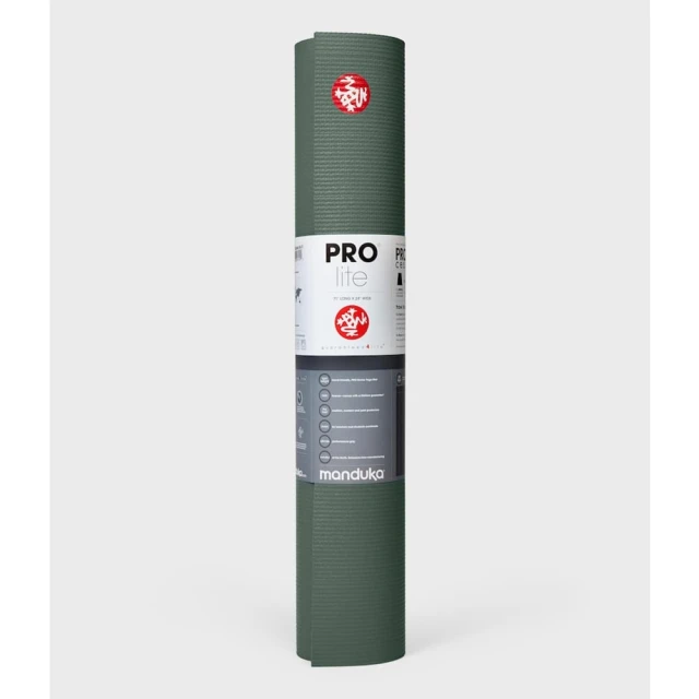 【Manduka】PROlite Mat 瑜珈墊 4.7mm - Black Sage(高密度PVC瑜珈墊)