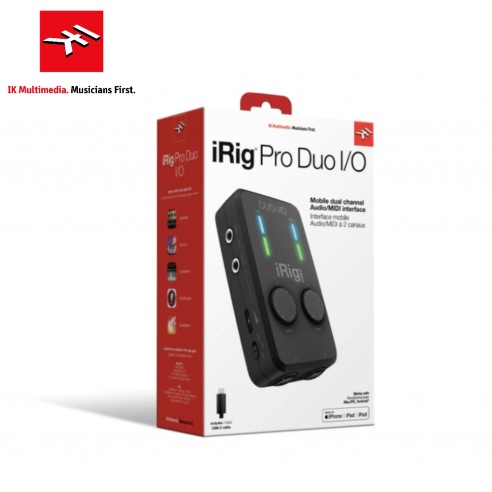 iRig Pro Duo I/O IK MULTIMEDIA アイリグ 美品-