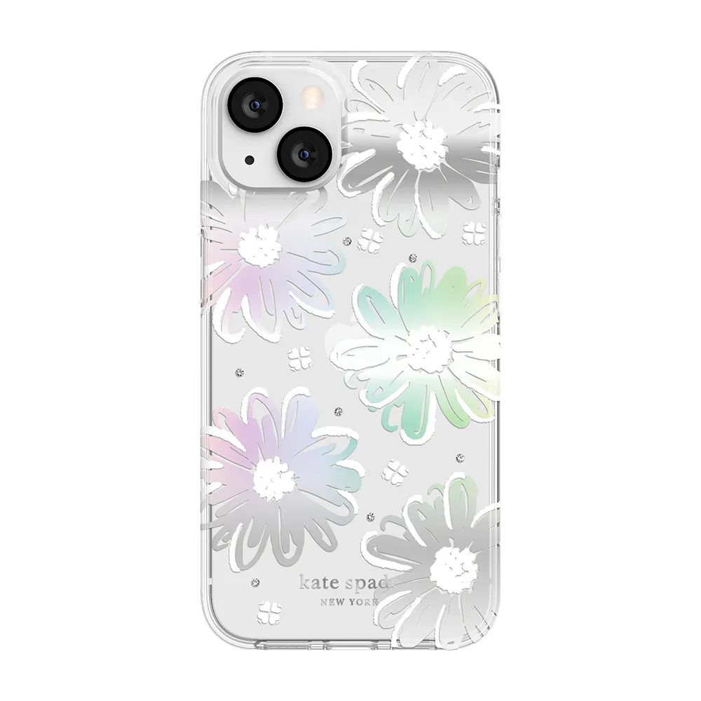 【KATE SPADE】iPhone 13 6.1吋手機保護殼(幻彩雛菊)