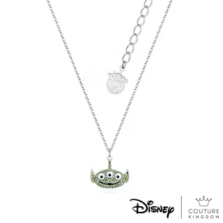 【Disney Jewellery】迪士尼 Couture Kingdom 玩具總動員三眼怪水晶項鍊(白金)