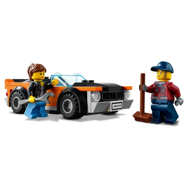 mo獨家【LEGO 樂高】城市系列 汽車運輸車 60305 卡車 運輸車(60305)
