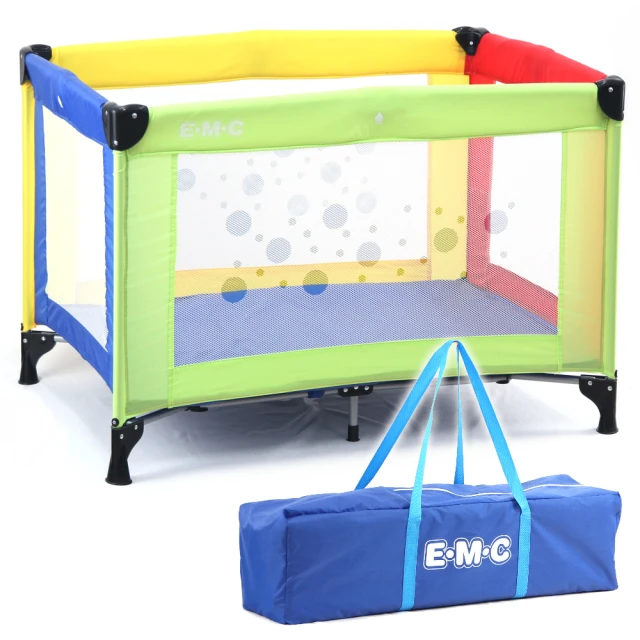 i-smart 雙層折疊嬰兒床(附收納袋和尿布台)優惠推薦