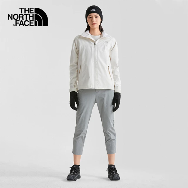 The North Face 北面男女款綠色吸濕排汗舒適短袖