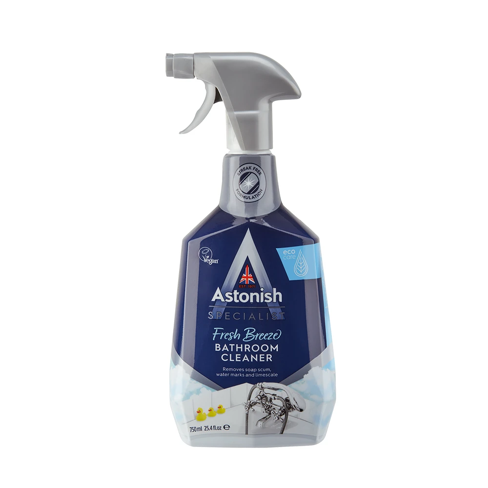 【Astonish】英國潔抑菌除污浴室廁所清潔劑1瓶(750mlx1)