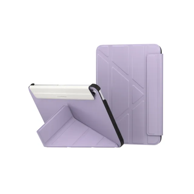 【魚骨牌 SwitchEasy】Origami iPad mini 6 8.3吋 多角度支架折疊式保護套(細絨內襯 柔和舒服)