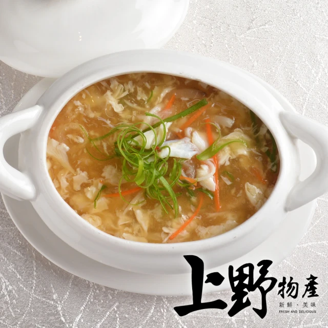 【上野物產】香菇肉羹/虱目魚羹 古早味羹湯 x4包(700-1000g±10%/包)