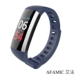 【AFAMIC 艾法】M3-PLUS彩色遙控自拍心率GPS運動手環 運動手錶 防盜智慧手錶(可更換錶帶 拍照 睡眠)