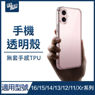 【ZA喆安電競】適用iPhone 14/13/12 mini/Plus/Pro/Pro Max/11/Xr/8/7 TPU透明防摔保護殼套(手機保護殼套)