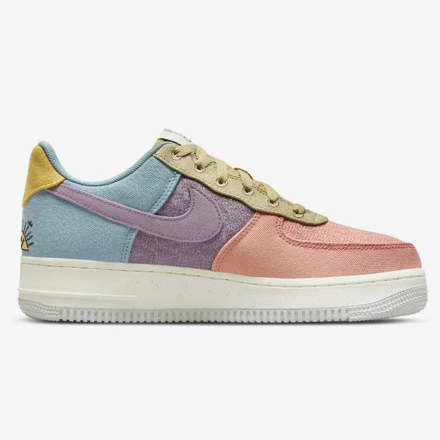 NIKE 耐吉】休閒鞋運動鞋WMNS AIR FORCE 1 07 SE NN 女鞋粉黃藍