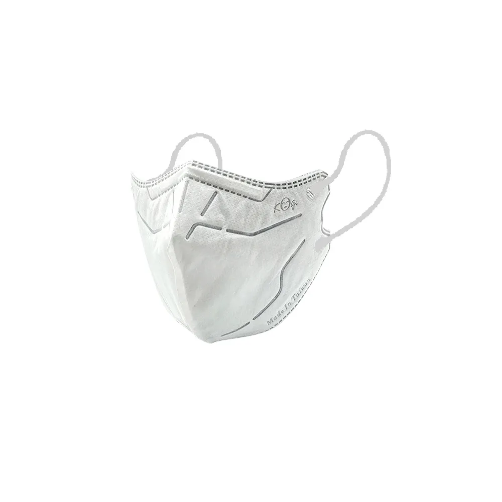 【宏瑋】一般醫療口罩未滅菌-運動款立體-白色L號-10入(台灣製造 雙鋼印)